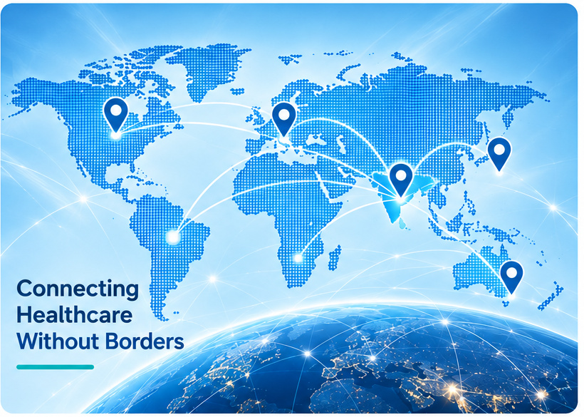 Original global connectivity visual